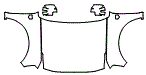 Full Hood, Fender and Mirror Kit pattern for the 2026 Ford Bronco