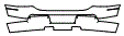 Bumper Kit pattern for the 2004 Ford Pickup