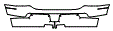 Bumper Kit pattern for the 2004 Ford Pickup