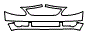 Bumper Kit pattern for the 2003 Ford ZX2