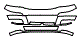 Bumper Kit pattern for the 2003 Ford Windstar