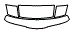 Hood and Bumper Kit pattern for the 1997 Ford Probe