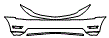 Bumper Kit pattern for the 2010 Ford Mustang