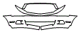Grille and Bumper Kit pattern for the 2010 Ford Mustang