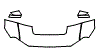 Hood, Fender and Mirror Kit pattern for the 2010 Ford Mustang