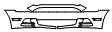 Grille and Bumper Kit pattern for the 2013 Ford Mustang