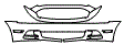 Grille and Bumper Kit pattern for the 2013 Ford Mustang