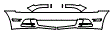 Grille and Bumper Kit pattern for the 2013 Ford Mustang