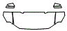 Hood, Fender and Mirror Kit pattern for the 2013 Ford Mustang
