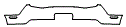 Rear Bumper Kit pattern for the 2011 Ford Mustang