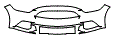 Bumper Kit pattern for the 2015 Ford Mustang