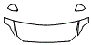Hood, Fender and Mirror Kit pattern for the 2015 Ford Mustang