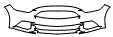 Bumper Kit pattern for the 2015 Ford Mustang