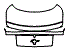 Trunk Lid Kit pattern for the 2015 Ford Mustang