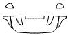 Hood, Fender and Mirror Kit pattern for the 2015 Ford Mustang