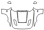 Full Hood, Fender and Mirror Kit pattern for the 2015 Ford Mustang