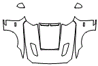 Full Hood, Fender and Mirror Kit pattern for the 2015 Ford Mustang