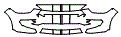 Bumper Kit pattern for the 2015 Ford Mustang