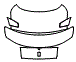 Trunk Lid Kit pattern for the 2015 Ford Mustang