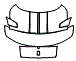 Trunk Lid Kit pattern for the 2015 Ford Mustang