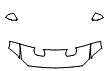Hood, Fender and Mirror Kit pattern for the 2018 Ford Mustang