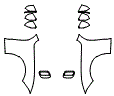 Full Fender and Mirror Kit pattern for the 2020 Ford Mustang