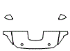 Hood, Fender and Mirror Kit pattern for the 2020 Ford Mustang