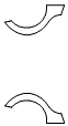 Fender Flare Kit pattern for the 2008 Ford Mustang
