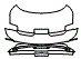 Trunk Lid Kit pattern for the 2020 Ford Mustang