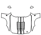Full Fender, Full Hood and Mirror Kit pattern for the 2020 Ford Mustang