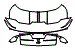 Trunk Lid Kit pattern for the 2020 Ford Mustang