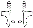 Full Fender and Mirror Kit pattern for the 2021 Ford Mustang