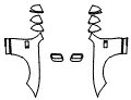 Full Fender and Mirror Kit pattern for the 2021 Ford Mustang