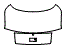 Trunk Lid Kit pattern for the 2021 Ford Mustang