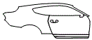 Door and Rear Fender Kit pattern for the 2021 Ford Mustang