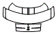 Trunk Lid Kit pattern for the 2020 Ford Mustang