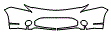 Bumper Kit pattern for the 2010 Ford Focus