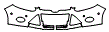 Bumper Kit pattern for the 2013 Ford Focus