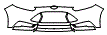 Bumper Kit pattern for the 2013 Ford Focus