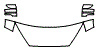 Hood, Fender and Mirror pattern for the 2018 Ford Focus