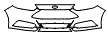 Bumper Kit pattern for the 2018 Ford Focus
