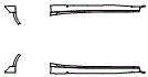 Rocker Panel Kit pattern for the 2018 Ford Focus