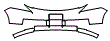 Upper Bumper and Lower Bumper Kit pattern for the 2008 Ford Focus