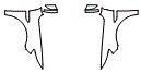 Full Fender and Mirror Kit pattern for the 2019 Ford Taurus