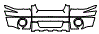Bumper Kit pattern for the 2006 Ford Escape