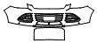Bumper Kit pattern for the 2013 Ford Escape