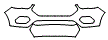 Bumper Kit pattern for the 2019 Ford Escape
