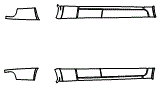 Rocker Panel Kit pattern for the 2019 Ford Ranger