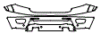 Bumper Kit pattern for the 2022 Ford Ranger