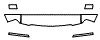 Hood, Fender and Mirror Kit pattern for the 2008 Ford Ranger